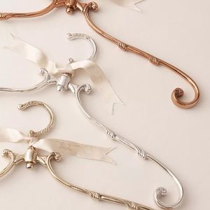 BHLDN French market gold bride wedding dress hanger
